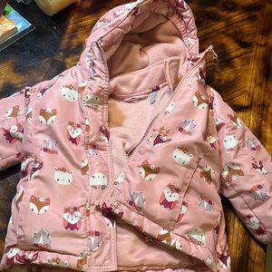 Winter jackets and snow pants